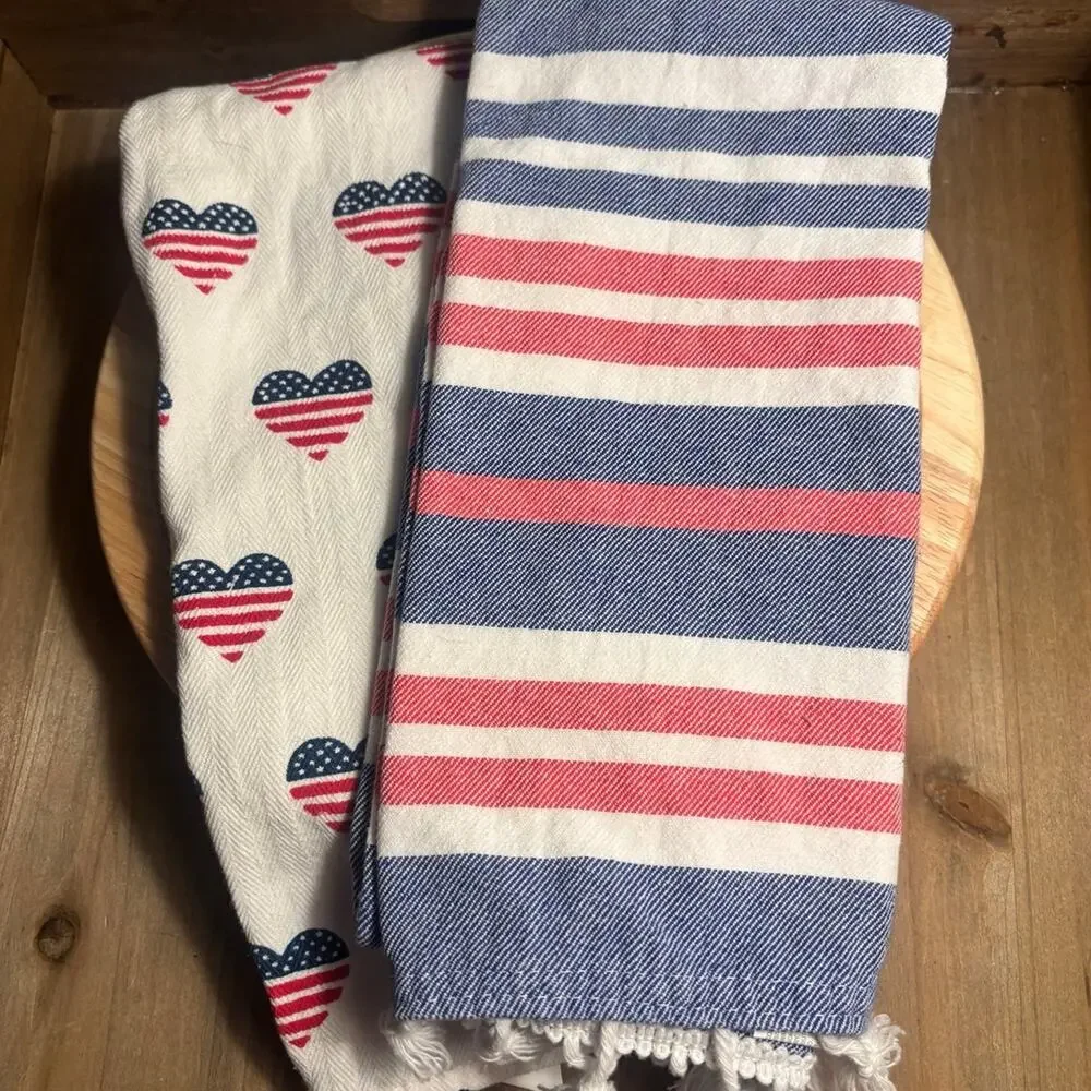 New Americana Kitchen Towel Set of 2